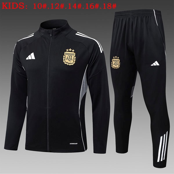 Ninos Chandal Argentina 2026/27 Negro